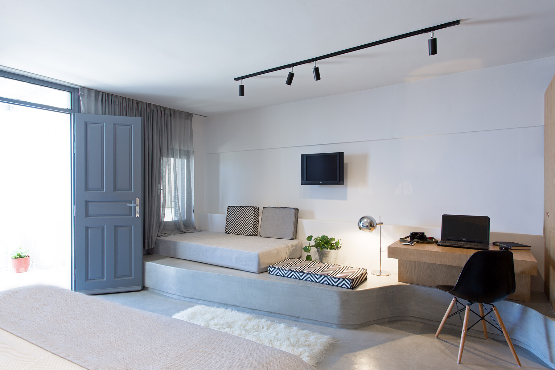 Caldera view studios with outdoor jacuzzi